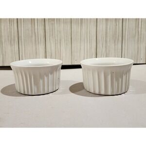 Casa Blanca Bakeware Ramekins By‎ Houseware International Set of 2 No Lids